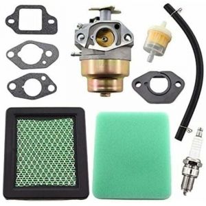 GCV 190 Carburateur avec Bougie D'allumage Ligne de Carburant pour Honda GCV190 GCv160 Moteur Convient pour tondeuse &agrave; gazon 16100-z0y-m42..