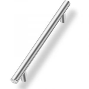Lot de 10 Poignee de Meuble Cuisine,Poignet de Porte Cuisine en Acier Inoxydable Poign&eacute;e Tiroir Entraxe 160mm Poignee Porte Cuisine Poign&eacute;e Porte
