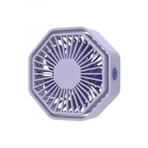 Mini Ventilateur Puissant, Ventilateur Silencieux Portable, 3 Vitesse Petit Ventilateur Table pour La Chambre, Bureau, Domair(Rotation 360°,Alimenté