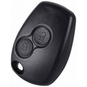 Démarrage à Distance Clé De Voiture Fob 2 Boutons Clé Automatique Fob Shell Housse pour Clio Kangoo Modus Master