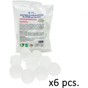 Recharges de polyphosphate en sachets monodoses pour chaudieres 6 sachets de 80 g de polyphosphate Inhibiteur de tartre et de corrosion pour les