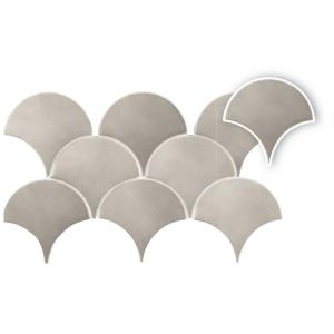 Baguette de finition pour Carrelage mural fa&iuml;ence SQUAMA EVOLUTION - Gr&egrave;s c&eacute;rame - Format &eacute;caille (6 couleurs) DemiBullnose 1,5x30 cm bo&icirc;te de ml /