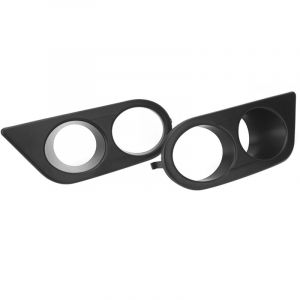 Gistuch - pour cache antibrouillard e46 pour couvre antibrouillard m3 e46 Garniture de phare antibrouillard, paire de couvre-feux antibrouillard de