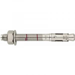 Index - Goujon d'ancrage mâle charges lourdes pour béton non fissuré - Tige Inox A4 - Bague Inox A4 - Homologué ate Option 7 M12 x 140 Ø12 - Boite de