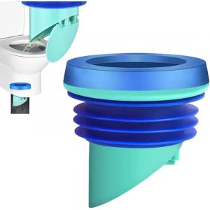 Joint d'étanchéité universel pour bride de WC 100-110 mm, bride anti-odeurs, joint en caoutchouc anti-odeurs pour salle de bain
