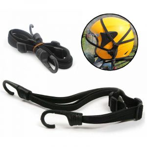 Sangle de Bagage pour Moto, Corde &Eacute;lastique pour V&eacute;lo, 60-100cm R&eacute;glable Sangles de Bagages, Sangle &agrave; Bagages avec Crochet Double, Tendeur V&eacute;lo en