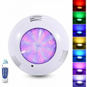 Projecteur Piscine LED , 35W Lampe Piscine extra-plats RGB Dimmable Multicolore Changement LED Submersible avec T&eacute;l&eacute;commande,Angle de faisceau
