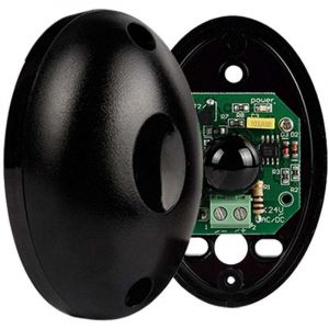 DC12-24V Cellule photo&eacute;lectrique infrarouge Capteur de faisceau automatique Porte de garage Obturateur D&eacute;tecteur d'obstacle Alarme 1 paire (&eacute;metteur