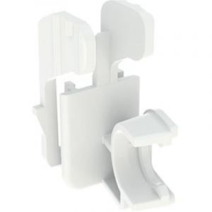 Geberit Clip de fixation pour robinet flotteur Typ 333 du r&eacute;servoir encastr&eacute; Delta 12 cm UP100 (245.931.00.1)