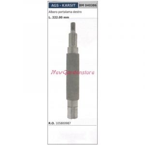 AGS 040386 Arbre de moyeu de lame de tondeuse de tracteur de pelouse &agrave; droite