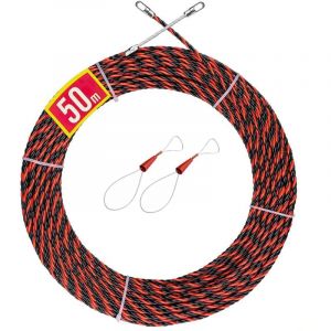 Aiguille Electricien,50m Tire Fil Electrique 5mm DiamèTre Tire Fils Electrique,Tire Fils Electricien Aiguille,Tire Fils Electricien Aiguille, Spiralé