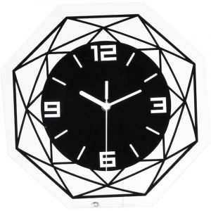 Pendule Murale Silencieuse 30CM, Horloge Murale Design Moderne Pendule D&eacute;coration Design Horloge Originale pour Salon Bureau D&eacute;cor &Agrave; La Maison