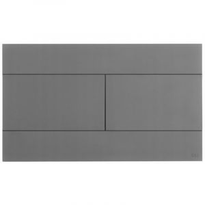 Bouton de chasse d&rsquo;eau pour WC KOŁO SLIM SLIM2 gris pour b&acirc;ti-support encastr&eacute;