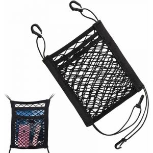 Bardusch-Filet de Rangement Voiture, Filet de Rangement Universel pour Si&egrave;ge de Voiture, Filet de Rangement pour Si&egrave;ge Auto, Filet de Rangement pour