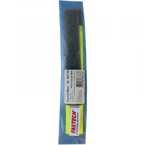 Fastech - F102-25-380R Bande auto-agrippante avec réflecteur, à coudre partie velours et partie agrippante (l x l) 380 mm x 25 mm jaune fluorescent