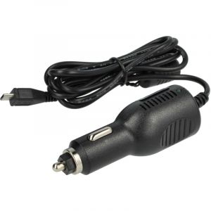 Vhbw - Chargeur allume-cigare compatible avec TomTom Start 40, 50, 60 Europe Traffic, 60 gps - Chargeur 12V noir