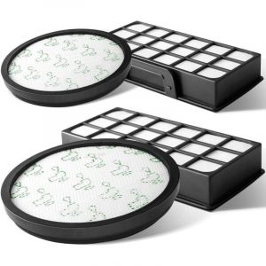 Lot de 2 filtres HEPA pour aspirateurs Rowenta Silence Force Cyclonic 4AAAA (mod&egrave;le RO76xx) RO7681EA RO7691EA RO7690EA RO7649EA RO7647EA RO7663EA