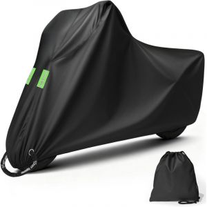 Bache Moto, Housse Moto Exterieur Etanche, Bache de Protection Hivernale pour Motos, Housse Anti-Rayures et poussi&egrave;re pour Motocross/Scooter/v&eacute;los