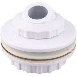 Buse de piscine &agrave; &oelig;illet G2 filetage ext&eacute;rieur G1-1/2 filetage int&eacute;rieur Buse de massage de piscine rotative &agrave; 360&deg; Sortie d'eau de piscine spa Buse