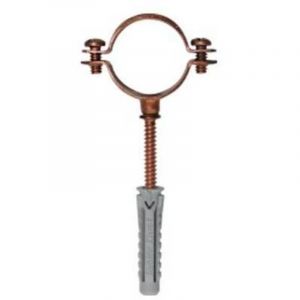 5 PI&Egrave;CES COLLIERS EN CUIVRE CFR Dimensions : diam&egrave;tre 18