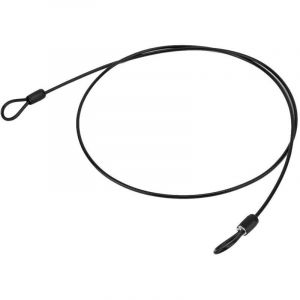 Looped C&acirc;ble de S&eacute;curit&eacute; en Acier Inoxydable pour V&eacute;lo &agrave; C&acirc;ble de S&eacute;curit&eacute; en Acier C&acirc;ble de S&eacute;curit&eacute; &agrave; Boucle C&acirc;ble Antivol avec Boutonni&egrave;re pour