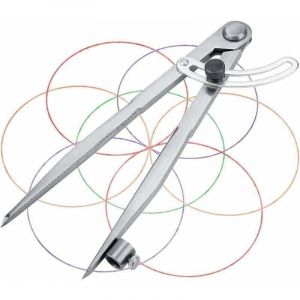 Compas de Mesure, Compas &agrave; Pointes S&egrave;ches Diviseur D'aile - Jauge de Marquage Industriel, Grand Compas Professionnel Compas Pointe avec Aile et