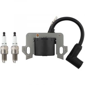 Bobine d'allumage avec bougie d'allumage pour moteur de tondeuse &agrave; gazon Honda GCV160 GCV135 GCV190 GSV160 GSV190 GC135 GC160 GC190 GC160A