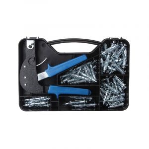 Memkey - Kit d'ancrage mural robuste en métal avec boulon Molly à entraînement creux pour fixation de plaque de plâtre