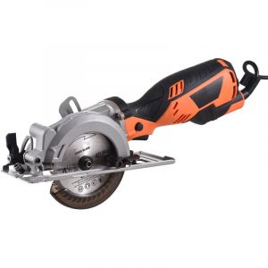 Lame de scie circulaire 115 mm TCT Coupe-bois en acier alli&eacute; 48 dents Scies de finition en carbure pour la coupe du bois Arbre lisse de 1-1/4 pouce