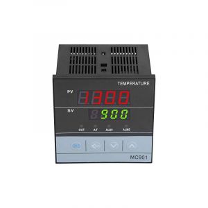 Contrôleur de Température PID, MC901 Régulateur de température PID Numérique Type K Sonde d'Entrée PT100 Relais SSR Sortie