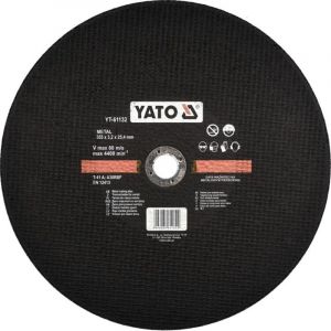 Disque à tronçonner pour métaux 355 x 3,2 x 25,4 mm pour YT-82180 et YT-61132 YATO