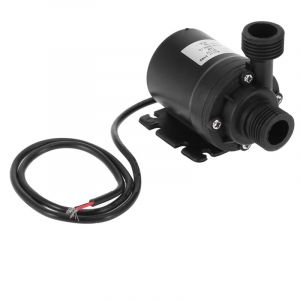 Mini pompe à eau, Mini Pompe à Eau Submersible, Pompe à eau submersible sans balai, Mini dc 12V Lift 5M 800L/H Outil de jardinage de pompe à eau de