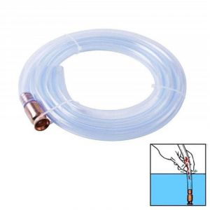 Pompe Siphon de Transfert(3m), Siphon Essence,Tuyau Siphon Carburan, Tuyau Pompe Essence Manuelle pour Eau/Essence/Carburant Tuyau Siphonnage
