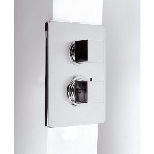 Paini France Robinetterie - Mitigeur thermostatique a encastrer avec inverseur dax