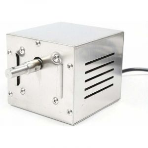 25W 60KG bbq Barbecue en Acier Inoxydable Rôtissoire Moteur électrique Poulet de chèvre Moteur pour Barbecue en Acier Inoxydable pour Barbecue