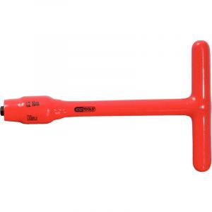 Kstools - Limiteur de couple pré-réglé 3/8' poignée en t avec revêtement isolant, 12 Nm
