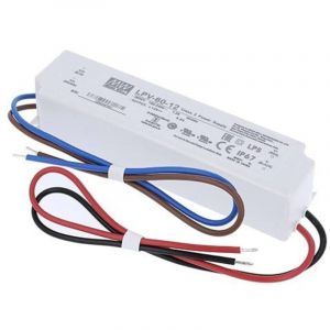 Alimentation &agrave; d&eacute;coupage - 1 sortie - 60 w - 12 v Velleman LPV-60-12