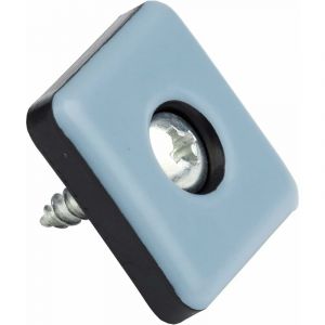 Patins De Meubles En T&eacute;flon Avec Vis │ 20 Pi&egrave;ces │ Quadrangulaire │ 40 x 40 Mm │ Protecteur De Sol │ Planeur Ptfe │ Planeur Teflon Minkurow