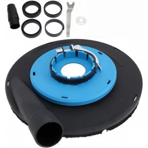 Meuleuse D'angle avec Aspiration de Poussi&egrave;re de 230 mm, Mini Disqueuse, Ponceuse &agrave; Disque, Carter Aspiration Meuleuse 230 mm