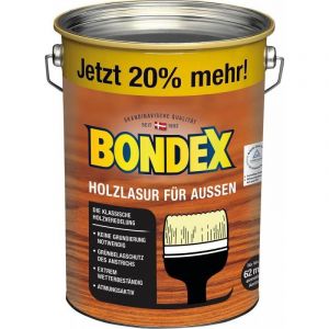 Lasure pour bois ext&233rieur Bondex Acajou 4,8 l