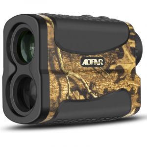 HX-700N Télémètre Chasse/Golf 700 Yards, Précision ±1m, 6X Grossissement, Mode Portée et Vitesse,Batterie Gratuite, Sac à Main