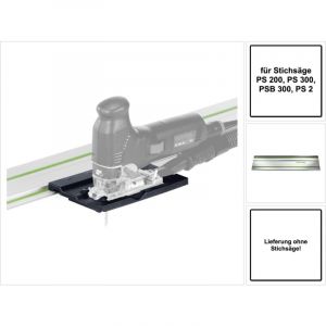 Festool - fs-ps/psb 300 Butée de guidage + Rail de guidage 800 mm pour scie sauteuse ps 200, ps 300, psb 300, ps 2 (490031) (491499)