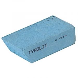 Gomme abrasive, dimensions 55x30x110 mm, grain fin