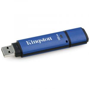 DataTraveler Vault Privacy 3.0 16Go Bleu - Kingston