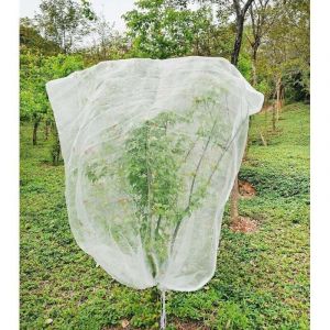 Filet de Protection pour Arbres Fruitiers 0,8 x0,8 m avec &eacute;clair, filet anti-insectes de jardin fermeture pour prot&eacute;ger les plantes, les fruits et