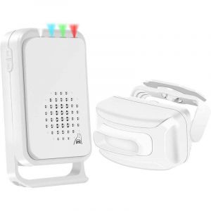 D&eacute;tecteur de mouvement ext&eacute;rieur, alarme, d&eacute;tecteur de mouvement &eacute;tanche IP64 pour bo&icirc;te aux lettres ext&eacute;rieure, all&eacute;e, garage