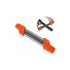 Affûteur de chaîne de tronçonneuse, lime facile 2 en 1 pratique affûteur de chaîne de tronçonneuse en acier 5/32P 4,8 mm outil de meulage de chaîne