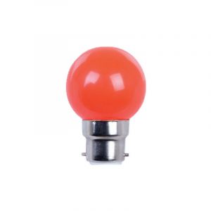 Ampoule led 1W B22 rouge