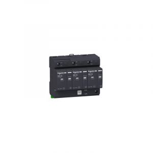 Schneider Electric - Parafoudre modulaire 3P 25kA &agrave; cartouche d&eacute;brochable 350V avec report signalisation bornes vis PRD1 25r Acti9 schneider 16331