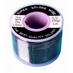 Soudure etain rouleau 60/40 1mm 250gr sold250g noy